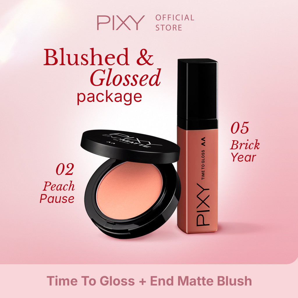 PIXY Blushed And Glossed Package