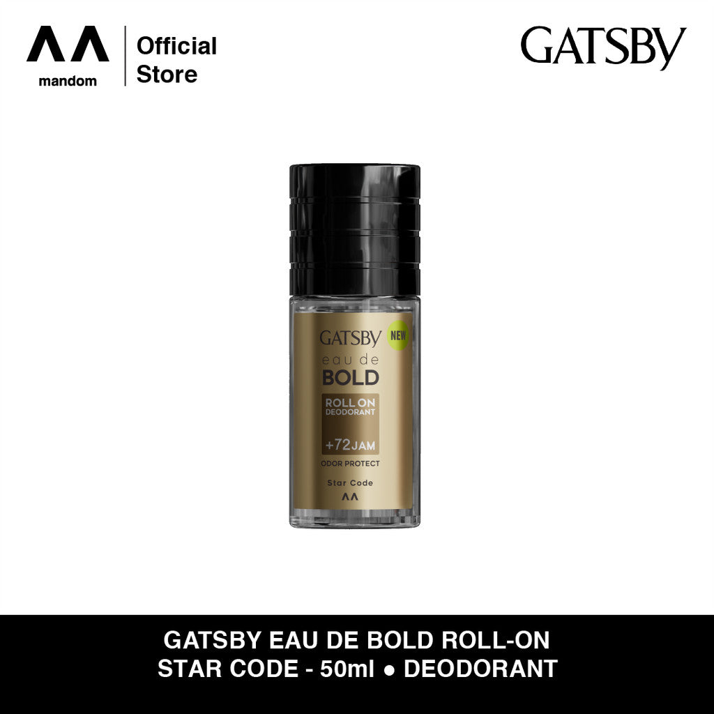 GATSBY EAU DE BOLD Deodorant Roll On Star Code
