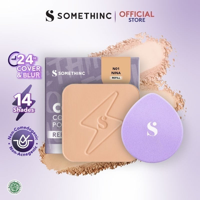 SOMETHINC REFILL Copy Paste COVERBLUR ® Powder Foundation 12g | Two Way Cake