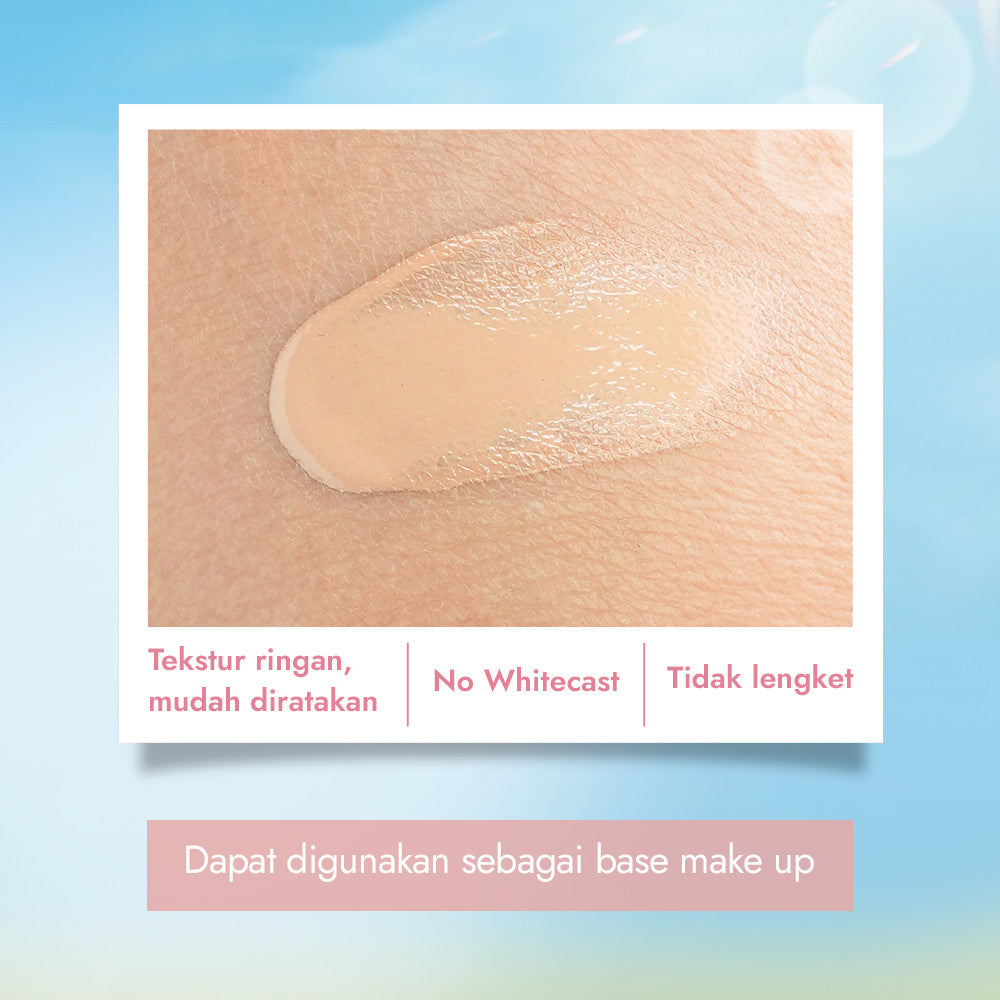 Biore UV Fresh & Bright Skincare Sunscreen 30GR Tinted Cover 30GR SPF 50 PA+++ Twinpack