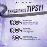 SOMETHINC Tipsy Lash Lift Lengthening Mascara - Mascara Keratin Lash Lift, Memberikan Bulu Mata Efek Lebih Panjang & Lentik Dalam Hitungan Detik | Tahan Digunakan Hingga 24 Jam | Mengandung Keratin, Biotin, & Argan Oil Untuk Memperkuat Dan Menutrisi Bulu