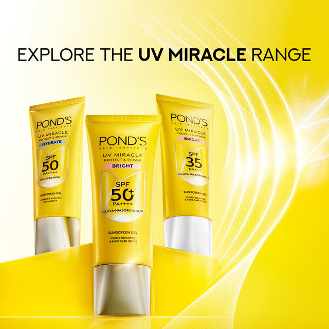 [NEW LAUNCH] PONDS UV MIRACLE BRIGHT SPF 35 25G TRIPLEPACK