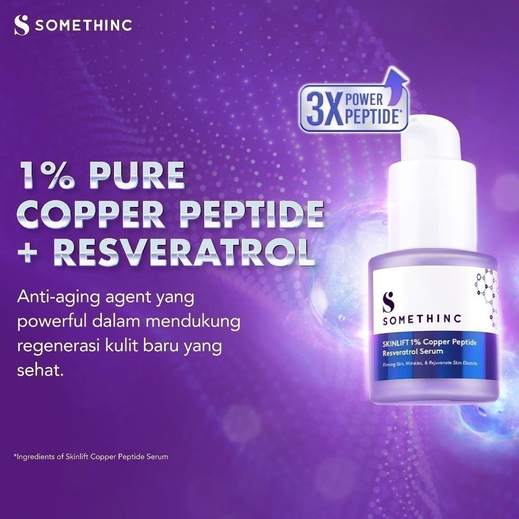SOMETHINC SKINLIFT 1% Copper Peptide Resveratrol Serum