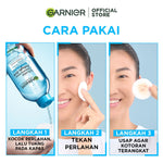 [PAKET HEMAT ISI 3] GARNIER Micellar Water Blue Salicylic Acid 400ml Skincare Cleansing - Skincare Pembersih Wajah & Make up untuk kulit berminyak jerawat Micellar Cleansing Water