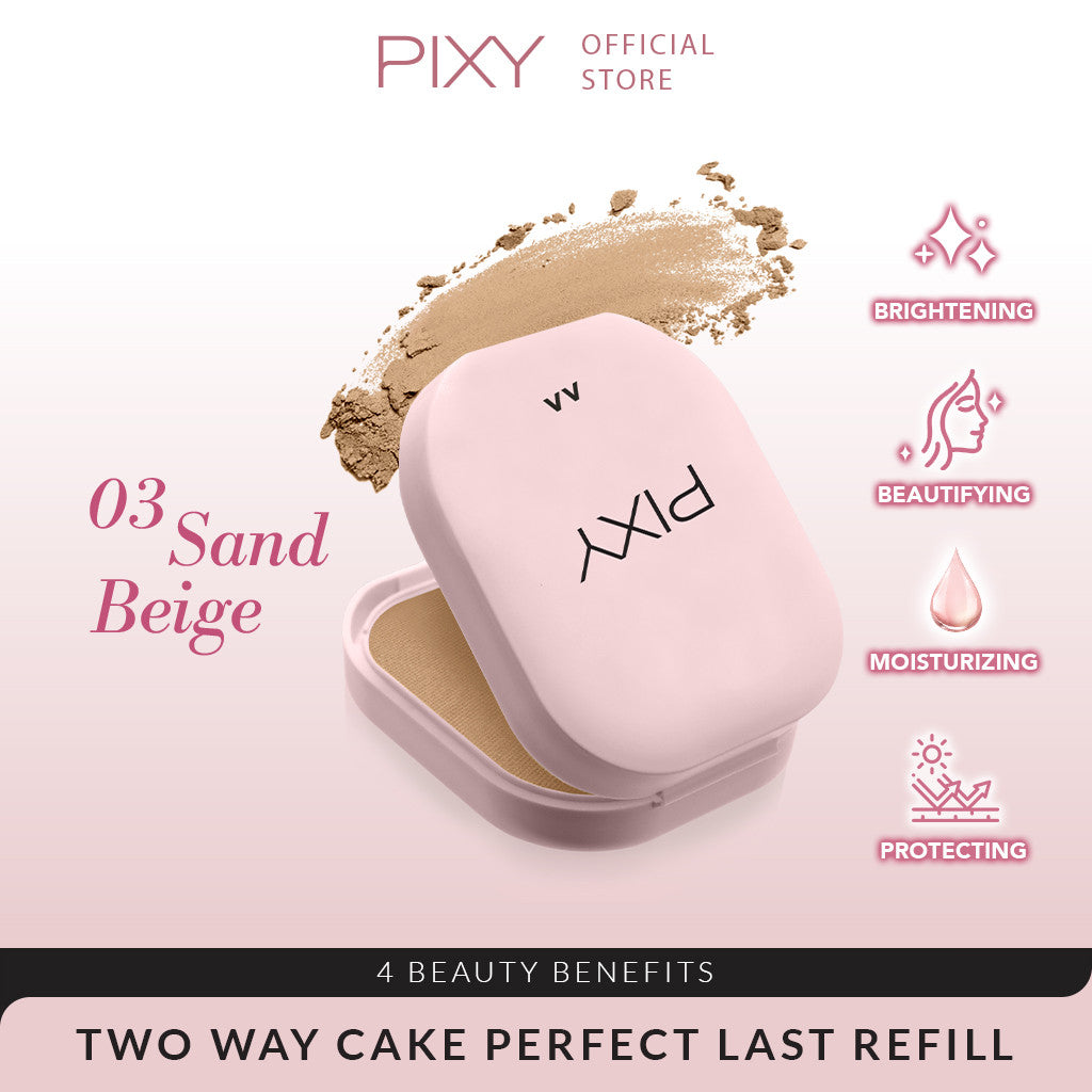 PIXY TWC Perfect Last 4 Beauty Benefits 03 Sand Beige - Refill