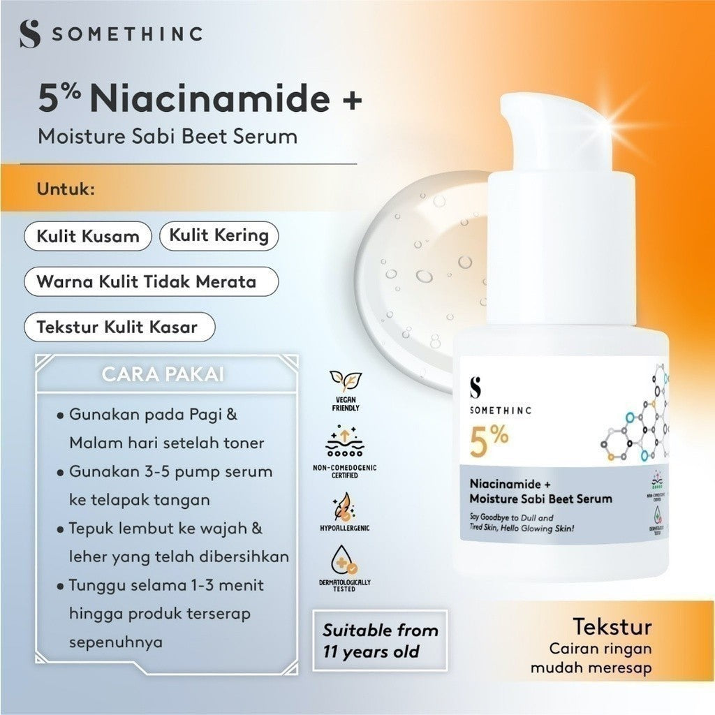SOMETHINC [2 PCS] Kulit Cerah & Bersih Kit - (Low pH Gentle Jelly Cleanser & Gentle Bright Niacinamide + Alpha Arbutin Serum) | Sabun Cuci Muka Semua Jenis Kulit, Pembersih Kotoran, Facial Wash Gentle, Kulit Tidak Ketarik, All Skin Type