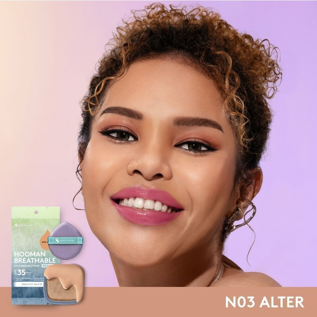 SOMETHINC (REFILL) Hooman Breathable UV Cushion Cover SPF35 PA++++