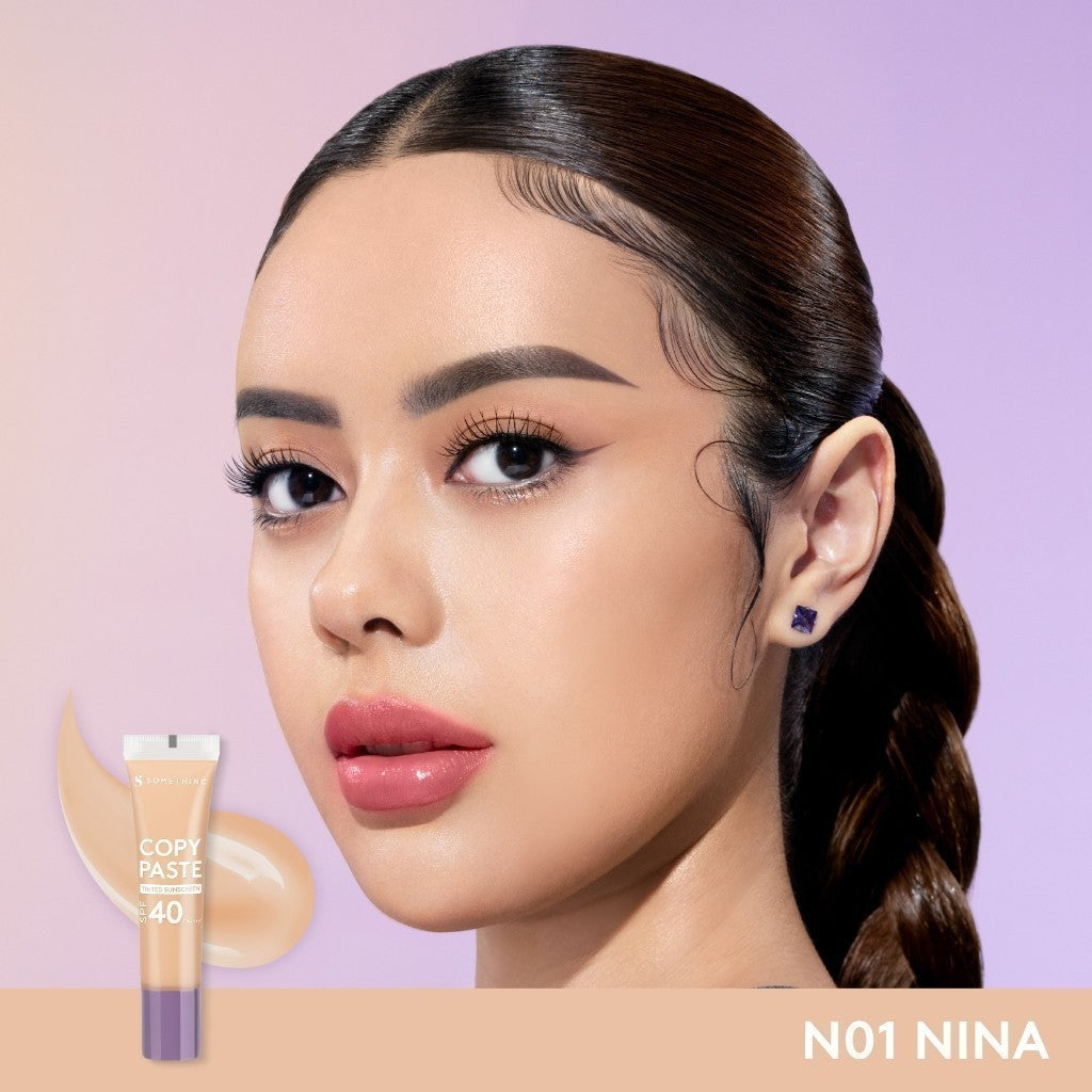 [EXCLUSIVE] 10ML SOMETHINC Copy Paste Tinted Sunscreen SPF 40 PA++++ - Skin Tint