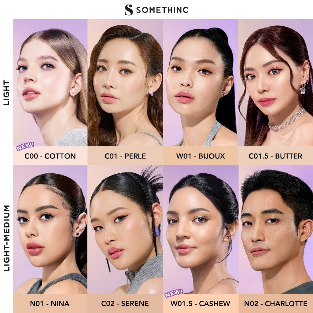 SOMETHINC (REFILL) Hooman Breathable UV Cushion Cover SPF35 PA++++