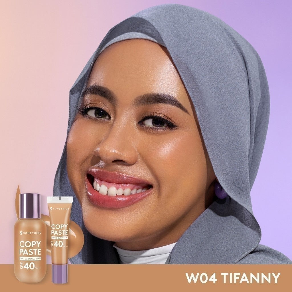 SOMETHINC [3 PCS] Favourite Must Have Makeup (Copy Paste Tinted Sunscreen SPF 40 PA++++ Skin Tint,  Hooman Under Control HD Blur Loose Powder, HANGOVER Voluminous Fiber Lash Smudgeproof Mascara)