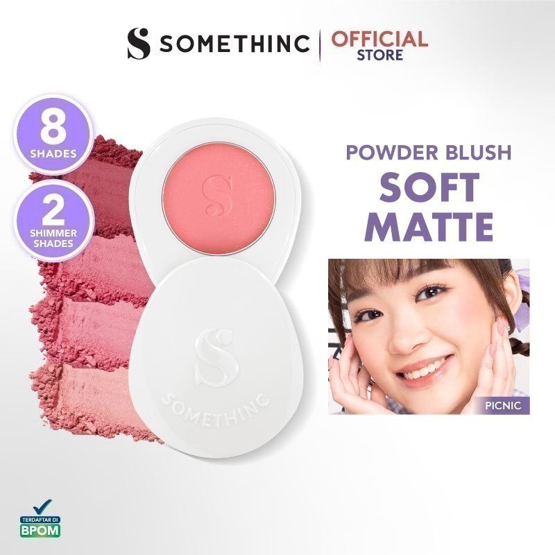 SOMETHINC Mademoiselle Soft Focus Powder Blush - Super Smooth Powder Blush