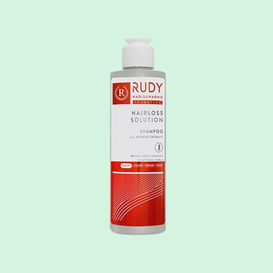 Rudy Hadisuwarno Cosmetics Hairlos Solution Shampoo 200ml Pembersih Rambut No Animal Testing