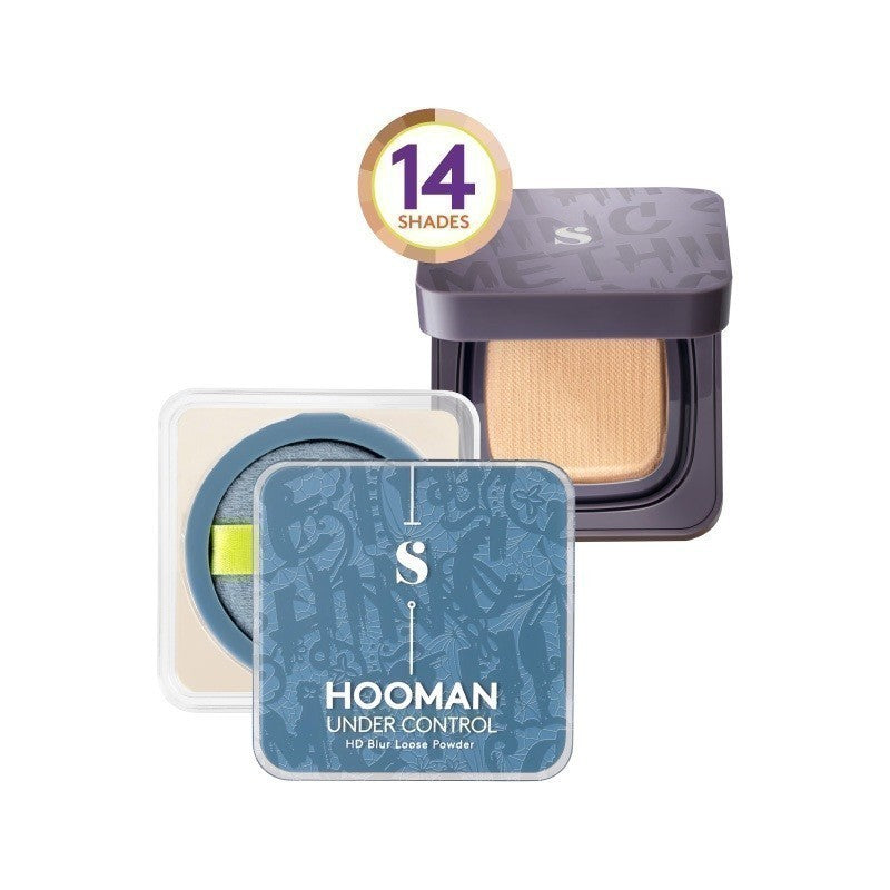 [BEST BUNDLE] SOMETHINC [2 PCS] Perfect Makeup Base Duo - Copy Paste Cushion + Hooman Under Control Loose Powder | Bedak Tabur Super Halus Untuk Menahan Minyak Hingga 16 Jam | Cushion Dengan Healthy Glow Finish, Ringan Di Wajah