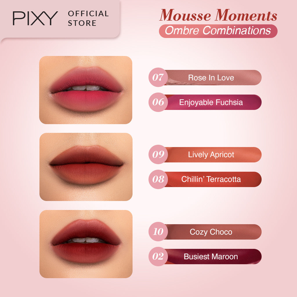 Pixy Mousse Moments 06 Enjoyable Fuchsia