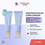 SOMETHINC [TWINPACK HEMAT] Best Seller Product Twin Pack Kit - Holyshield Sunscreen Gel, Low pH Gentle Jelly Cleanser, Skin Goals Moisturizer, Niacinamide Sabi Beet Serum, Ceramic Skin Saviour, Resurrect Serum)