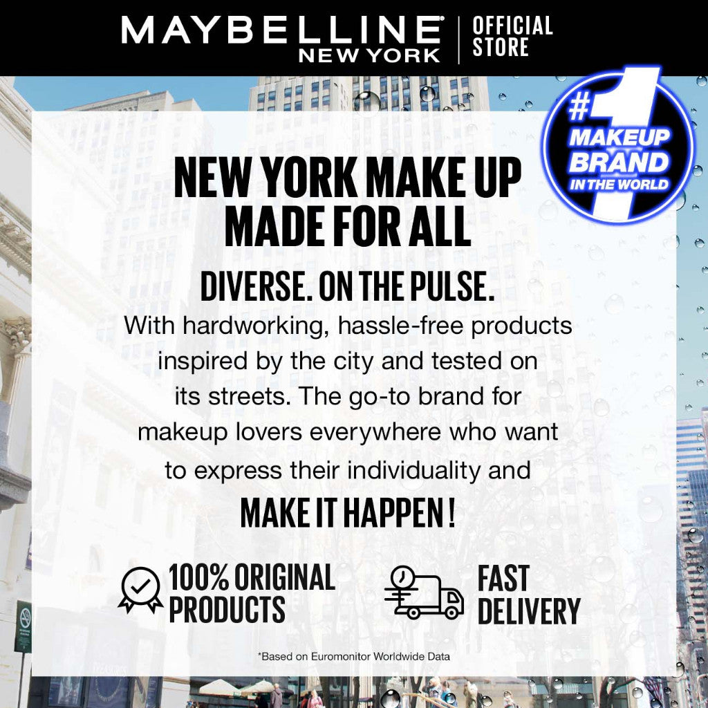 Maybelline Paket Makeup EYE Sky High Mascara + Tattoo 48h Eyeliner - Waterproof Maskara Eye Makeup Black Smudgeproof Panjang Tebal