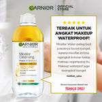 [PAKET HEMAT ISI 3] GARNIER Micellar Water Oil-Infused Skin Care 400ml Skincare Cleansing - Pembersih Wajah & Make up Waterproof untuk semua jenis kulit Micellar Cleansing Water