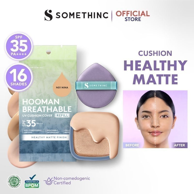 SOMETHINC (REFILL) Hooman Breathable UV Cushion Cover SPF35 PA++++