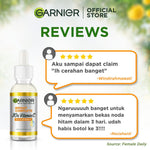 GARNIER Paket Skincare 1 Set Lengkap Vitamin C Brightening Daily Set Serum & Cream| Day Cream 50 ml + Night Cream 50 ml + Serum 30 ml tone up mencerahkan moisturizer pelembab