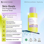 SOMETHINC SKIN GOALS Vita Propolis Glow Essence Toner - Toner 5x Pencerah Kulit