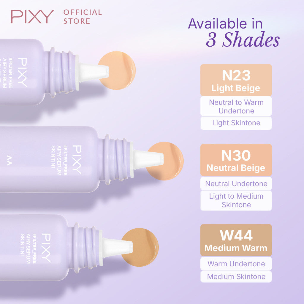 PIXY #Filter_Free Airy Serum Skin Tint