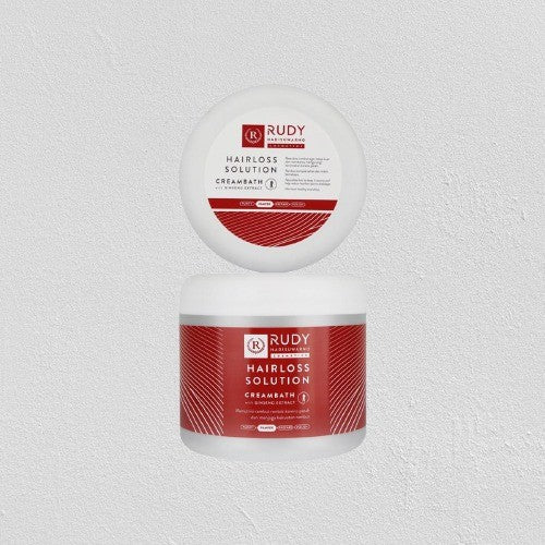 Rudy Hadisuwarno Cosmetics Hairlos Solution Creambath 500gr Pelembab Rambut Mengurangi Kebotakan Rambut