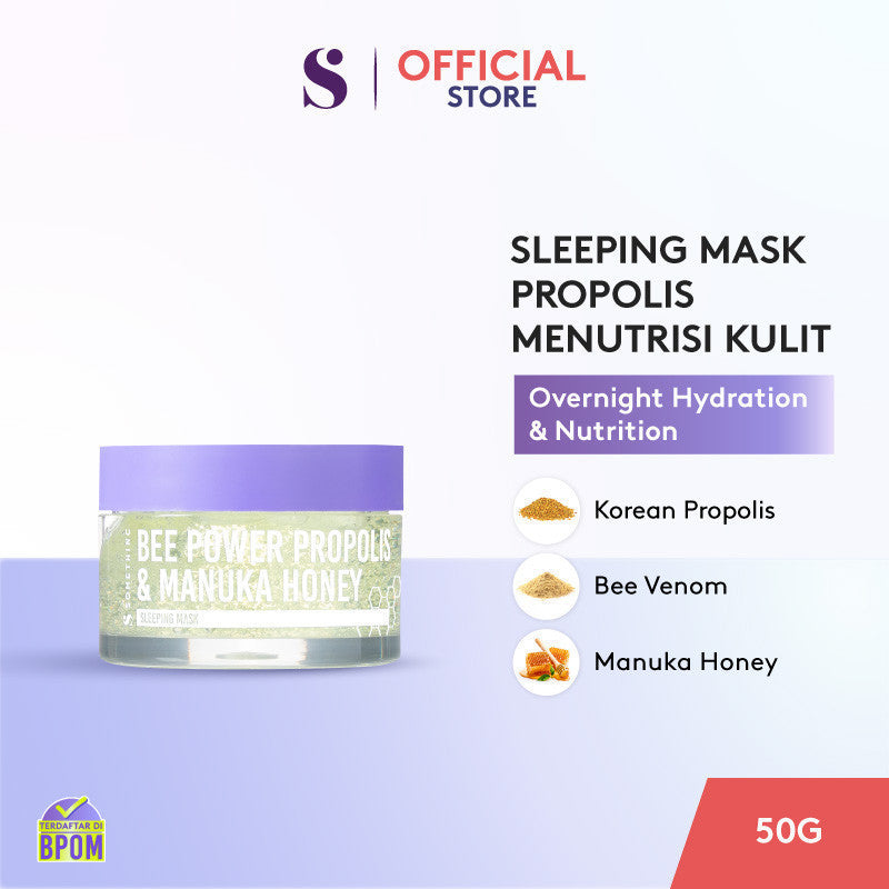 SOMETHINC Bee Power Propolis & Manuka Honey Sleeping Mask