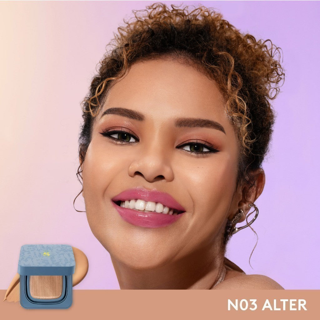 [BEST BUNDLE] SOMETHINC Best of The Best Hooman Duo (Hooman Cushion + Hooman Powder) | Cushion Dengan Skin Matte Finish Anti Greasy, Anti Cakey, Dan Anti Cracking | Bedak Tabur Super Halus Untuk Menahan Minyak Hingga 16 Jam