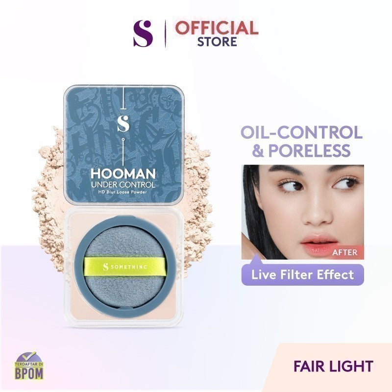 [EXCLUSIVE] SOMETHINC Hooman Under Control HD Blur Loose Powder - Bedak Tabur