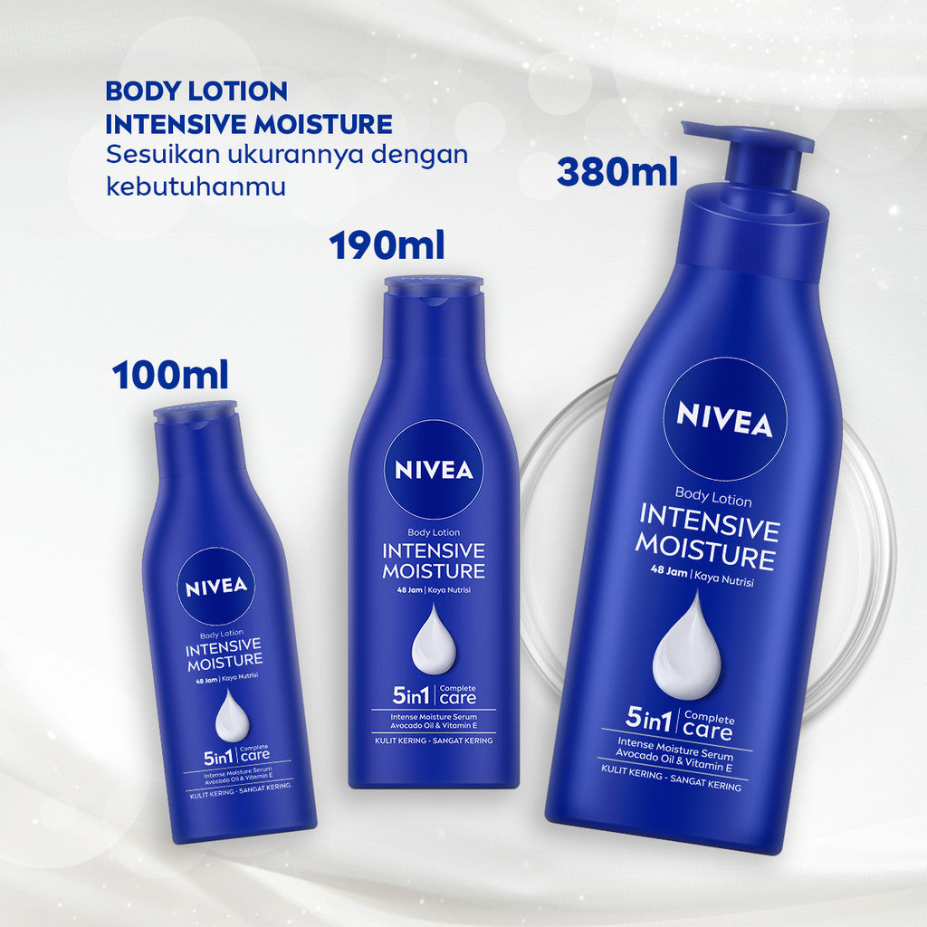 [Special Price]NIVEA Body Intensive Lotion 380ml x3