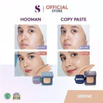 SOMETHINC [2 PCS] SRSLY x Cushion (SRSLY Balancer Make Up Setting Spray x HOOMAN Breathable Cushion Cover SPF 35 PA++++ x COPY PASTE Breathable Mesh Cushion SPF 33 PA++) | Cushion Dengan Skin Matte Finish Anti Greasy | Cushion Dengan Healthy Glow Finish