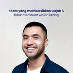 NIVEA MEN Facial Foam Bright Oil Clear Pore Minimizing Foam  50ml - Sabun cuci muka pria mencerahkan minyak berlebih berminyak kulit kusam facial wash pembersih wajah cerah mengecilkan pori komedo polusi debu kotoran - Vitamin C, Mint Crystal