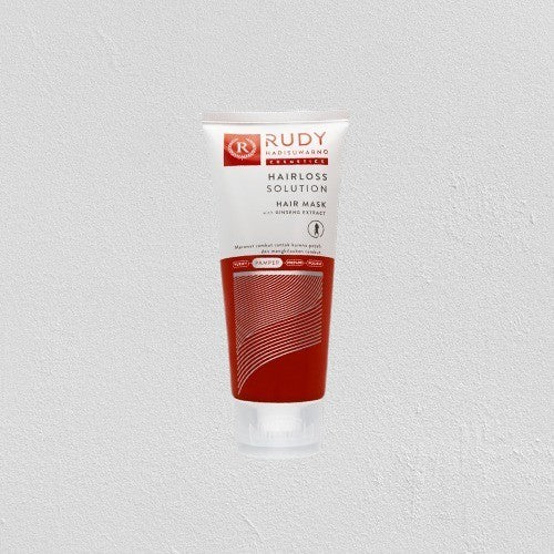 Rudy Hadisuwarno Cosmetics Hairlos Solution Hair Mask 200ml Masker Rambut Mengurangi Kebotakan Rambut