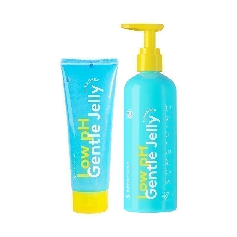 SOMETHINC Low pH Gentle Jelly Cleanser - Sabun Cuci Muka Semua Jenis Kulit, Pembersih Kotoran, Facial Wash Gentle, Kulit Tidak Ketarik, All Skin Type, Low PH sensitive Repair Skin Barrier