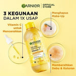 (PAKET HEMAT ISI 3) Garnier Micellar Water Vitamin C - 400 ml - Skincare Pembersih Wajah & Makeup Kulit Cerah