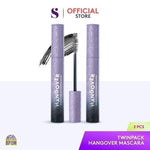 SOMETHINC Hangover Voluminous Fiber Lash Smudgeproof Mascara - Waterproof Mascara, Tahan Lama, Dengan Efek Lashlift Instan yangTahan 24 Jam | Memberikan Volume Yang Ekstra Pada Bulu Mata Tanpa Terlihat Clumpy | Waterproof, Smudgeproof, Sweatproof