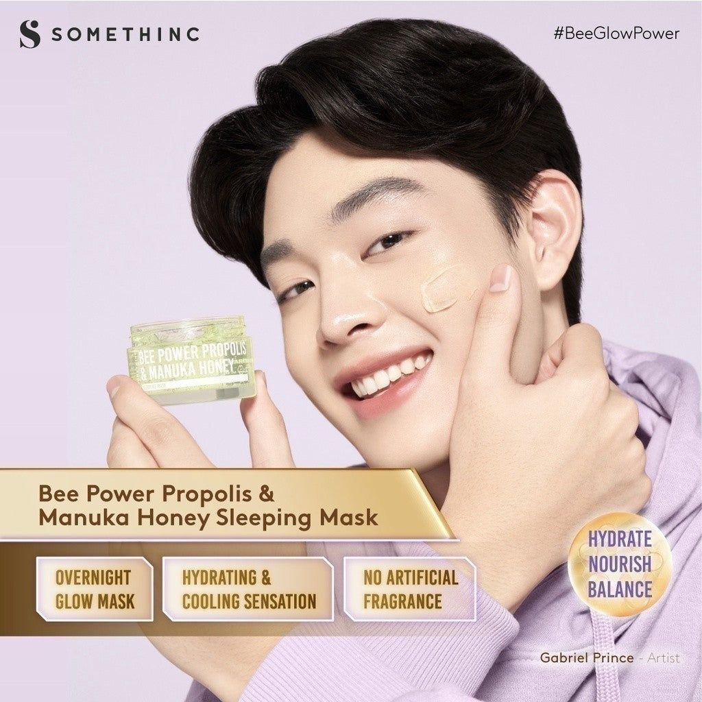 SOMETHINC Bee Power Propolis & Manuka Honey Sleeping Mask