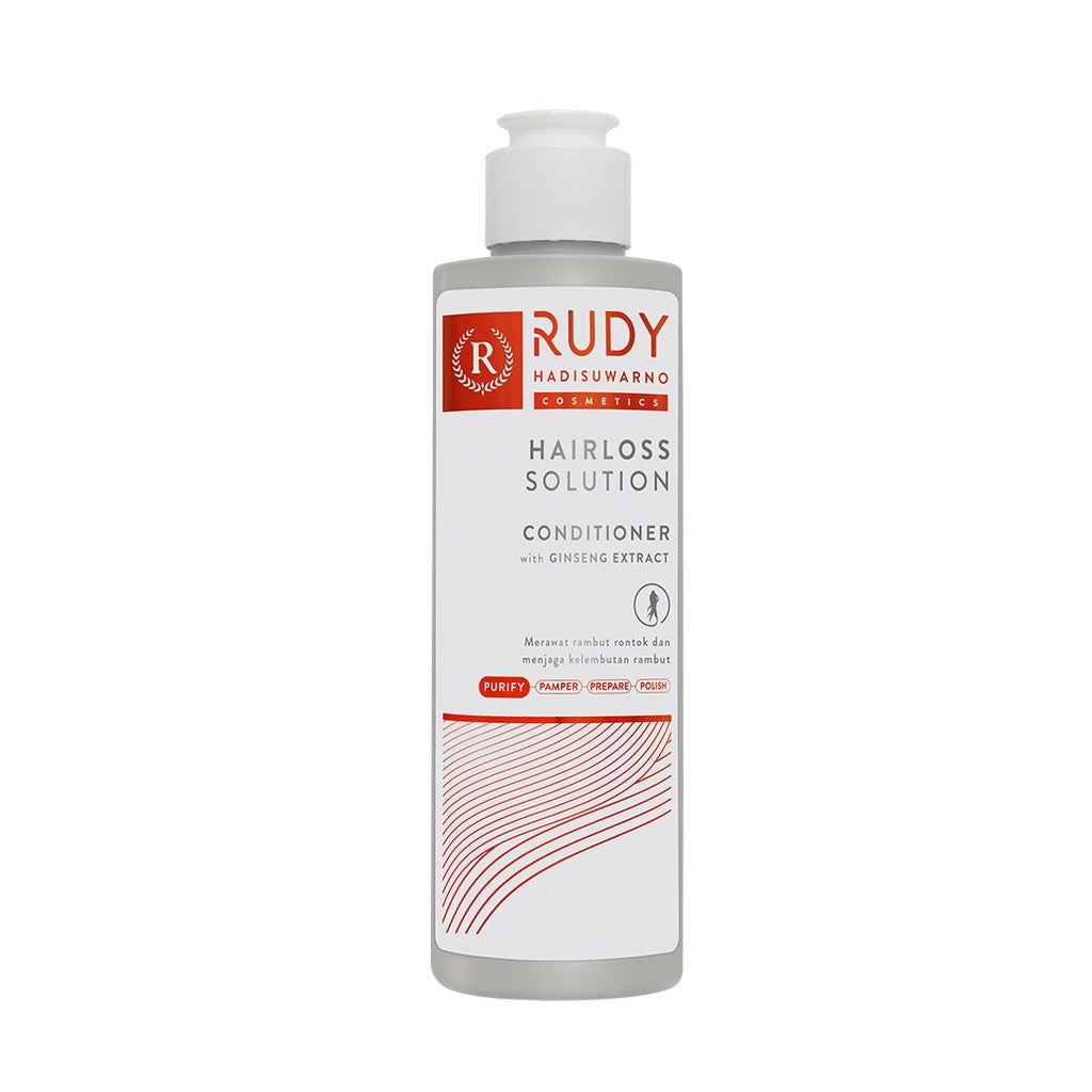 Rudy Hadisuwarno Cosmetics Hairlos Solution Conditioner 200ml Hair Treatment Pelembab Rambut