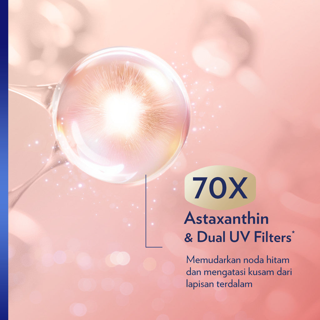 VASELINE Gluta-Hya Body Serum Flawless Bright 200 mL x2