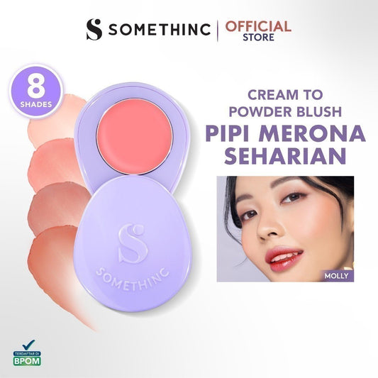 SOMETHINC TAMAGO Airy Blush - Blush On Wajah