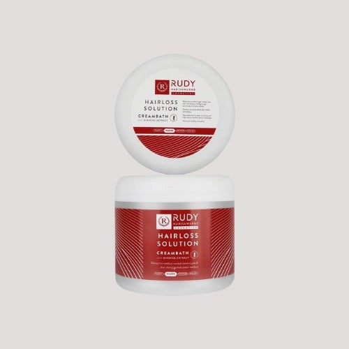 Rudy Hadisuwarno Cosmetics Hairlos Solution Creambath 500gr Pelembab Rambut Mengurangi Rambut Rontok