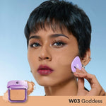 SOMETHINC Copy Paste COVERBLUR Powder Foundation - Seamless Powder Foundation Dengan Formula Zero-Cakey, Zero-Cracky, Dan Zero-Pores*| Coverage Medium to Full, Mampu Meratakan Warna Wajah, Memperkecil Tampilan Pori, Dan Menghaluskan Tekstur Wajah