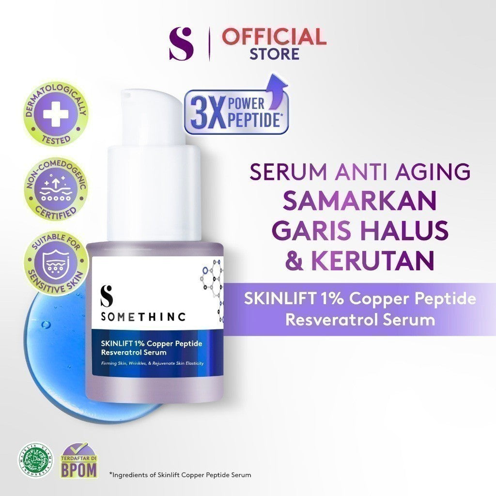 SOMETHINC SKINLIFT 1% Copper Peptide Resveratrol Serum