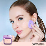 SOMETHINC Copy Paste COVERBLUR Powder Foundation - Seamless Powder Foundation Dengan Formula Zero-Cakey, Zero-Cracky, Dan Zero-Pores*| Coverage Medium to Full, Mampu Meratakan Warna Wajah, Memperkecil Tampilan Pori, Dan Menghaluskan Tekstur Wajah