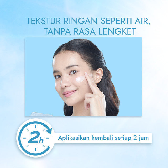 Biore UV Aqua Rich Skincare Sunscreen Waterproof Double UV Filter Watery Essence 15GR Twinpack