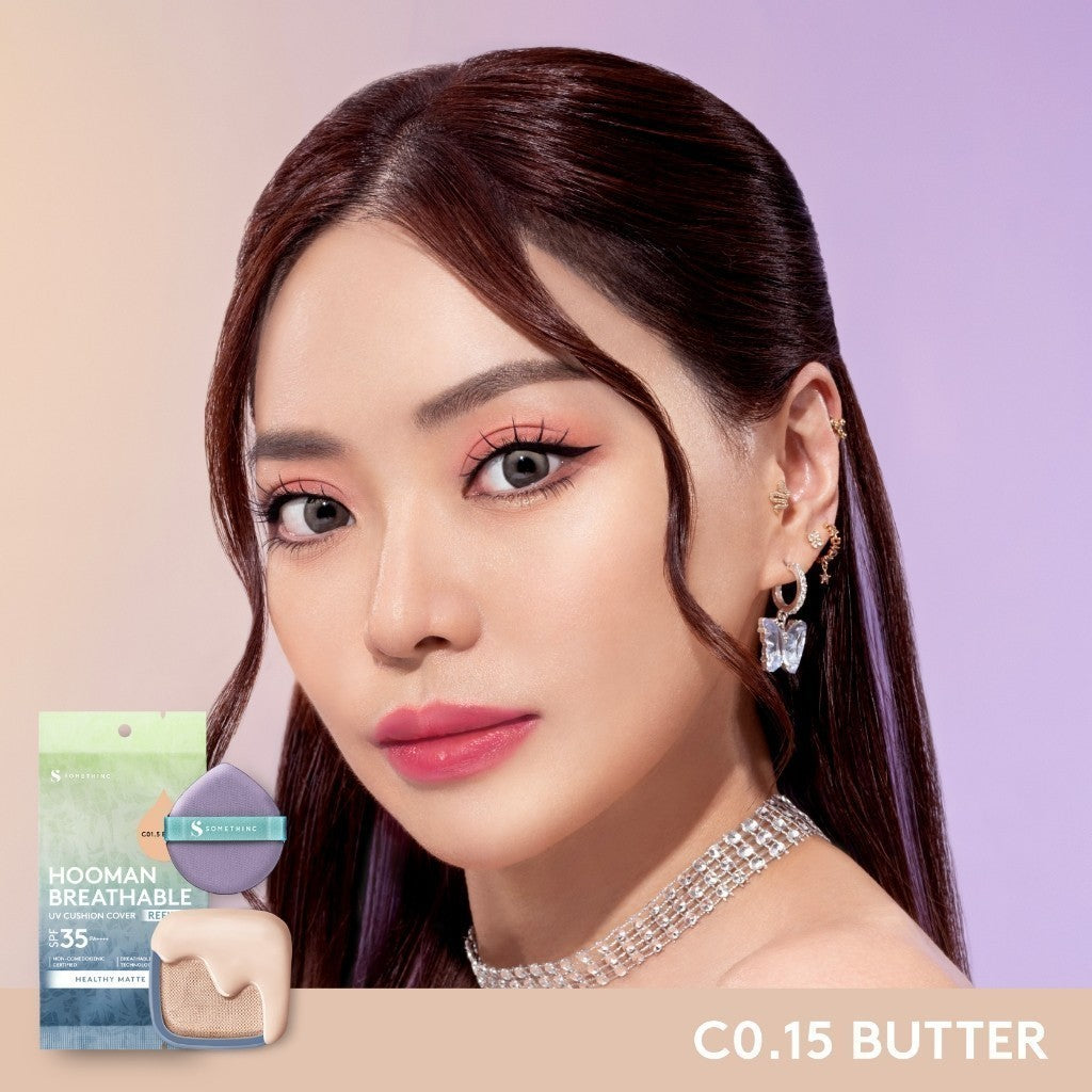 SOMETHINC (REFILL) Hooman Breathable UV Cushion Cover SPF35 PA++++