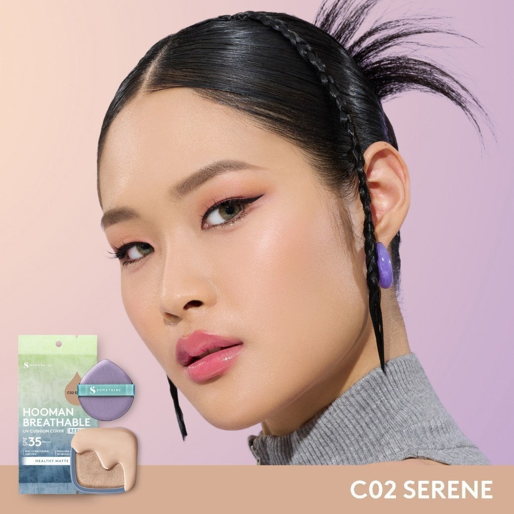 SOMETHINC (REFILL) Hooman Breathable UV Cushion Cover SPF35 PA++++