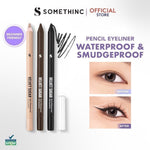 SOMETHINC Velvet Sugar Kohl Waterproof Gel Eyeliner - Eyeliner Pensil Warna Hitam & Gold Mudah Digunakan Pemula