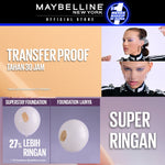 Maybelline Paket Makeup Face Kulit Kuning Langsat - Superstay Lumi Foundation 120 + Fit Me Compact Powder 118