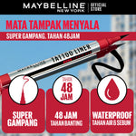 Maybelline Paket Makeup EYE Sky High Mascara + Tattoo 48h Eyeliner - Waterproof Maskara Eye Makeup Black Smudgeproof Panjang Tebal